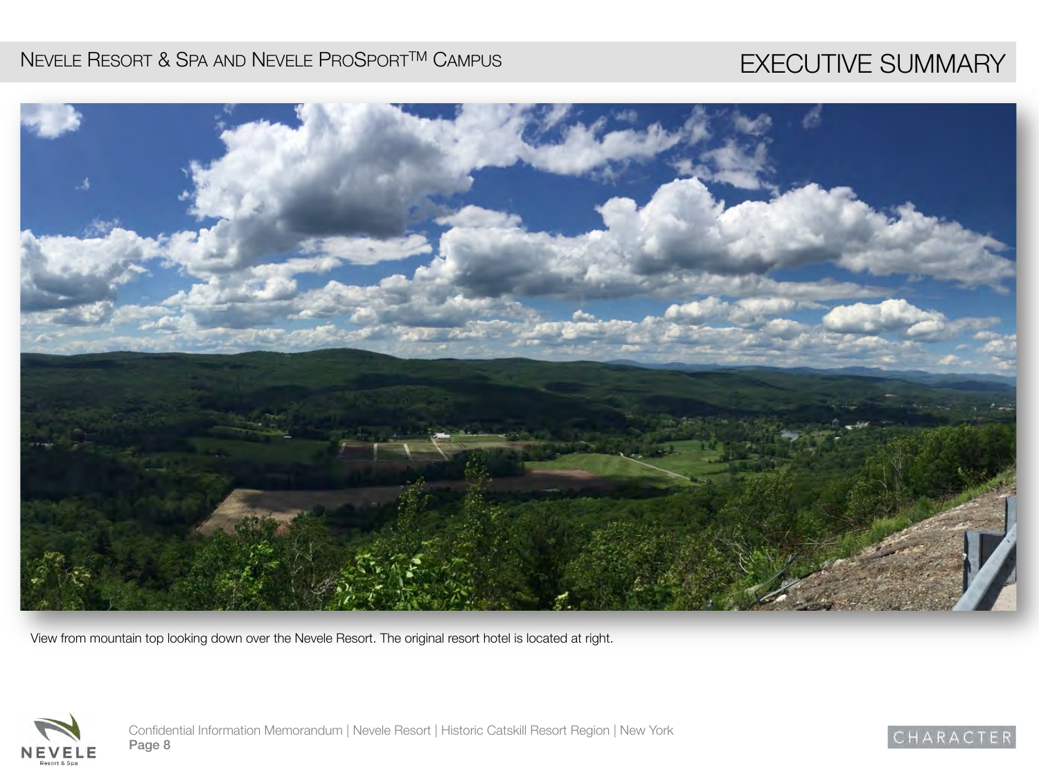 Historic Nevele Resort and Catskill mountain setting